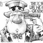 Editorial cartoons for Wednesday, Aug. 7