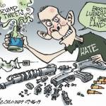 Editorial cartoons for Wednesday, Aug. 7