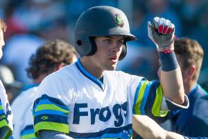 AquaSox catcher is, finally, where he belongs