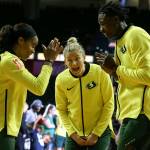 Scenes of the Seattle Storms final regular season home game against the Dallas Wind Thursday evening at Angel of the Wings in Everett on August 8, 2019. The Storm won 69-57. (Kevin Clark / The Herald)