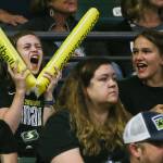Scenes of the Seattle Storms final regular season home game against the Dallas Wind Thursday evening at Angel of the Wings in Everett on August 8, 2019. The Storm won 69-57. (Kevin Clark / The Herald)