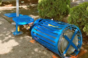 Grandmother, 2 granddaughters injured by vehicle at bus stop