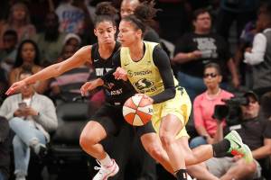 Storm pull away in 2nd half, beat Liberty in Brooklyn
