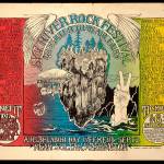 This poster is from the Sky River Rock Festival and Lighter Than Air Fair, which drew thousands of people to a field near Sultan over Labor Day weekend in 1968, is among several in Seattles Museum of Pop Culture collection. (Courtesy Museum of Pop Culture)
