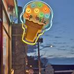 The Sprinklz Ice Cream sign on First Street by Tim Leonard. (Michael Stadler / Stadler Studio Photography)