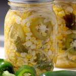 Jalapeno-cilantro pickled corn, for all its fancy name, is just corn relish with a little bit of a kick. (Hillary Levin/St. Louis Post-Dispatch)
