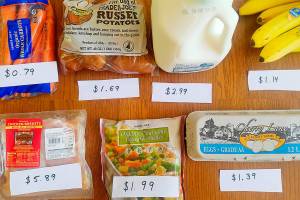 She’s retaking the month-long MyPlate on My Budget challenge