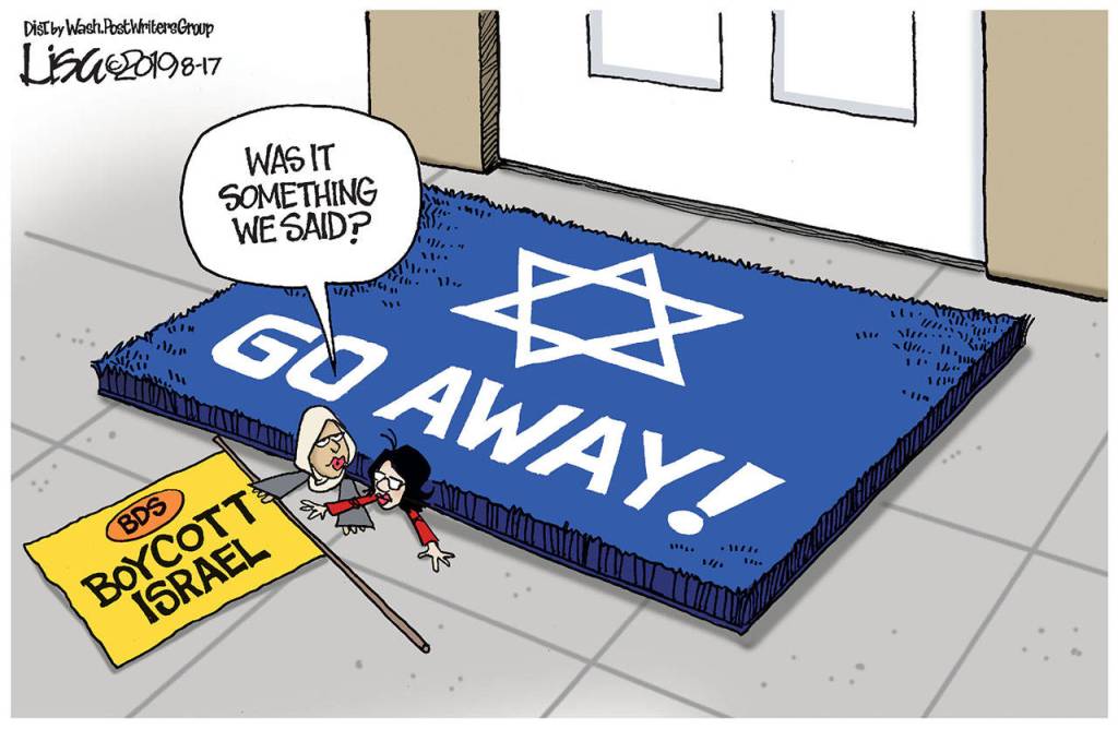 Editorial cartoons for Monday, Aug. 19