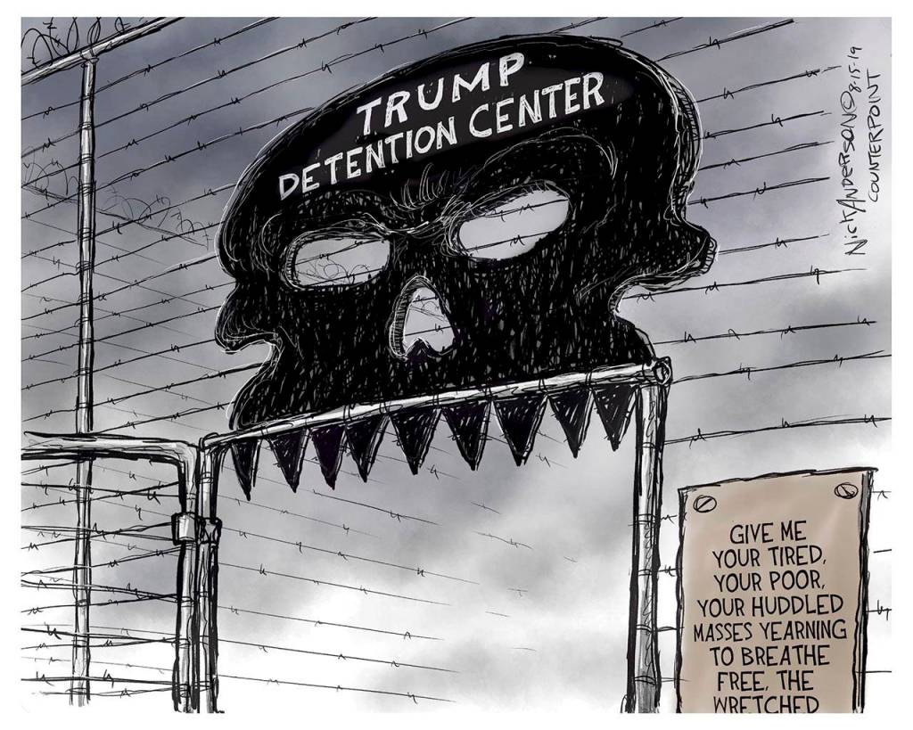 Editorial cartoons for Saturday, Aug. 17