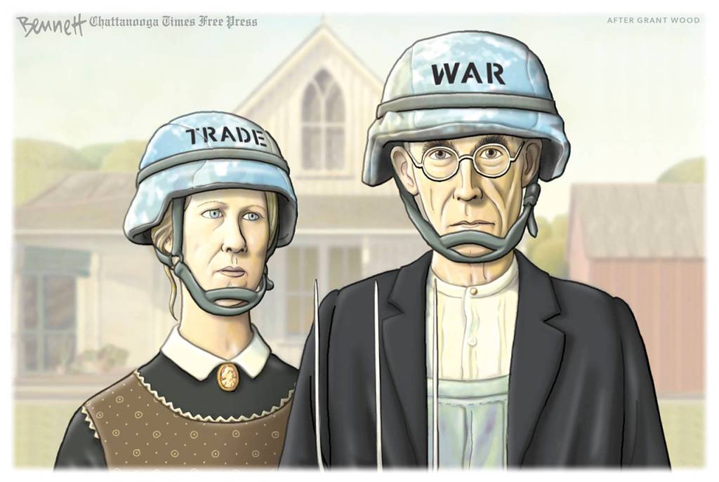 Editorial cartoons for Saturday, Aug. 17