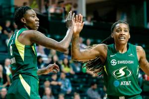 The Storm may be back in Everett next month for the playoffs