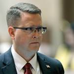 State Rep. Matt Shea, R-Spokane Valley, in April at the Capitol in Olympia. (AP Photo/Ted S. Warren)