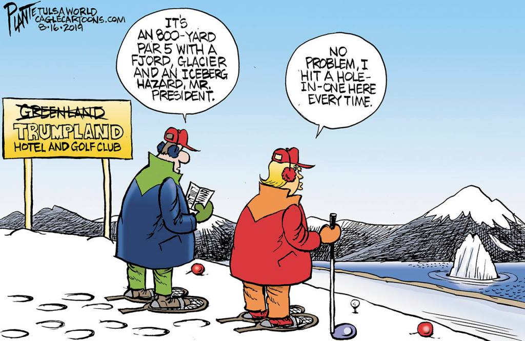 Editorial cartoons for Tuesday, Aug. 20