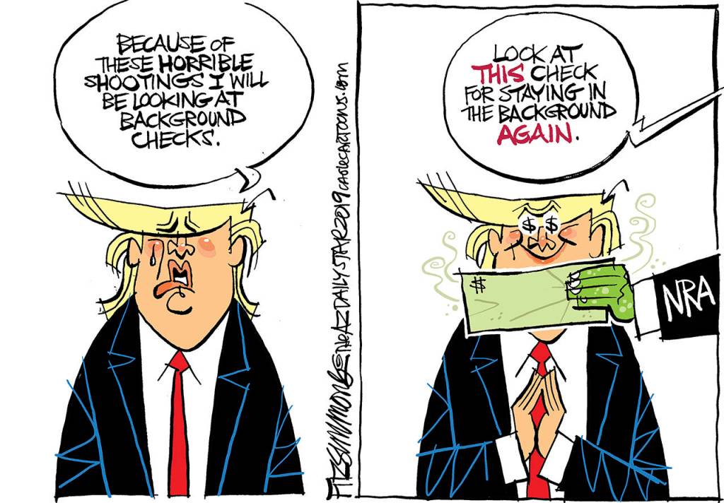 Editorial cartoons for Thursday, Aug. 22