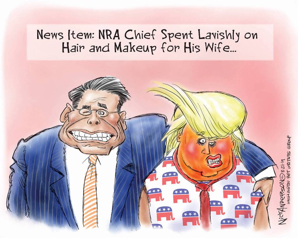Editorial cartoons for Friday, Aug. 23