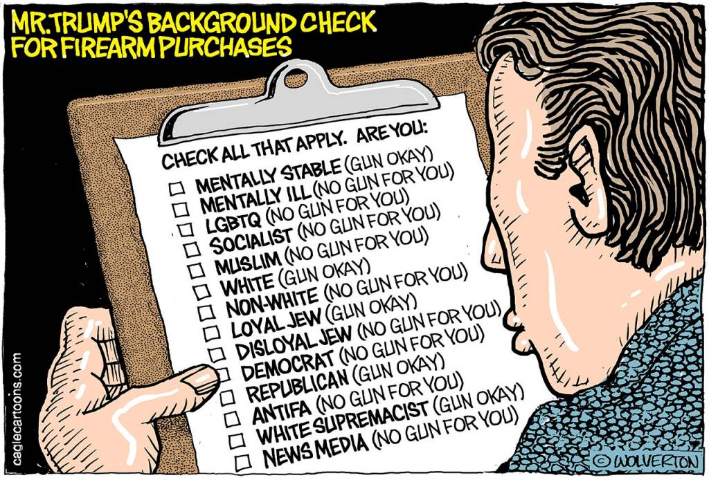 Editorial cartoons for Tuesday, Aug. 27