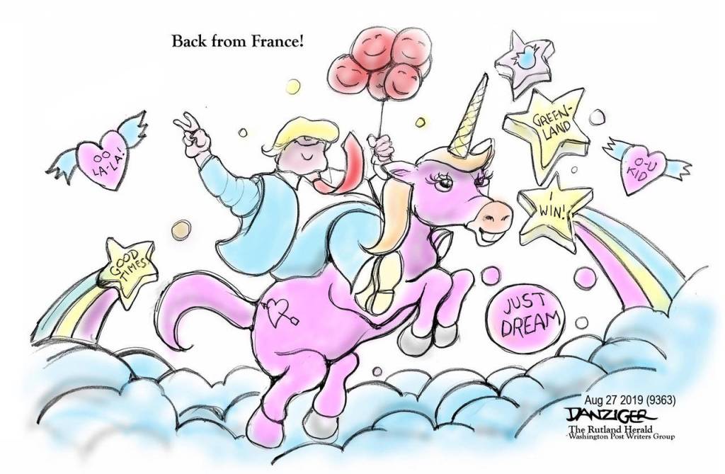 Editorial cartoons for Tuesday, Aug. 27