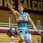 Colby Kyle began playing soccer at a young age and went on to play at the select level for several years, training and competing for 10 or 11 months out of the year. But after taking up basketball in the fourth grade, developing a love for the game and shooting up the growth chart, the former Monroe High School hoops star eventually realized his future was on the hardwood. He plays basketball now for Princeton University. (Olivia Vanni / Herald file, 2018)