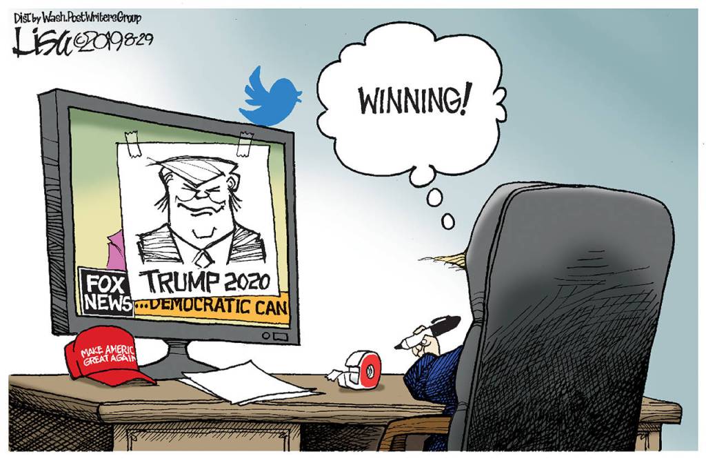 Editorial cartoons for Friday, Aug. 30