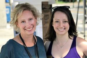 Jennifer Warmke (left) and Catherine Nolan. (UW Bothell)