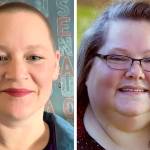 Liz Vogeli (left) and Marian LaFountaine