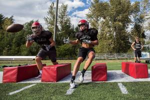 The Wildcats are looking to bounce back this season after having their streak of three consecutive state semifinal appearances snapped with last years Week 10 playoff loss. (Olivia Vanni / The Herald)