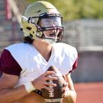Senior dual-threat quarterback Jared Taylor leads a Lakewood team thats looking to contend in the highly competitive Northwest 2A Sky Division. (Katie Webber / The Herald)
