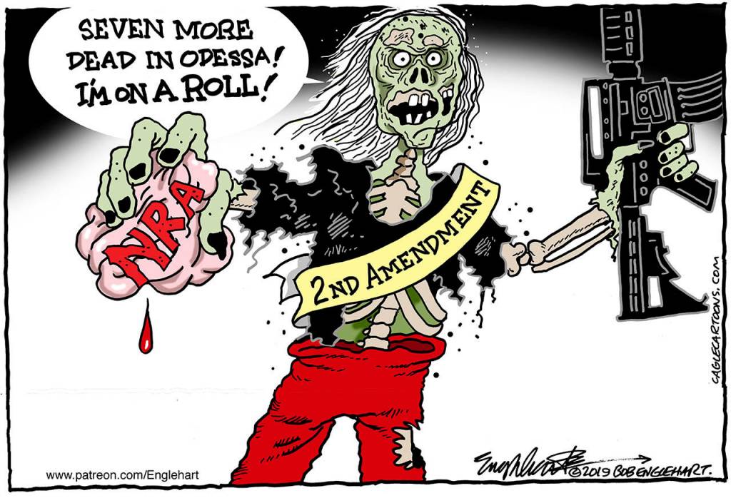 Editorial cartoons for Tuesday, Sept. 3