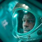 Brad Pitt plays an astronaut who goes in search of his lost father, whose experiment threatens humanity, in Ad Astra, opening Sept. 20. (20th Century Fox)