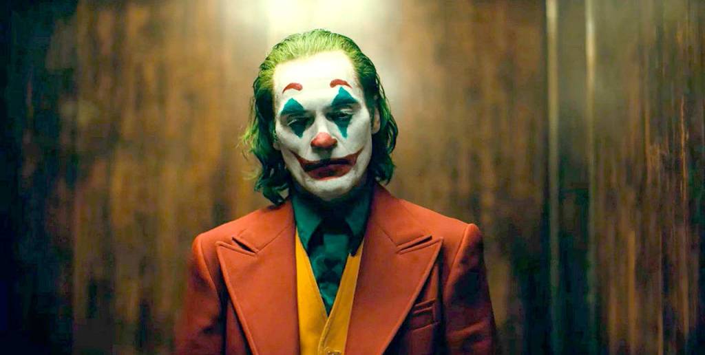 In Joker, Batmans arch nemesis gets an origin story, with Joaquin Phoenix donning the harlequin makeup. It opens Oct. 4. (Warner Bros)