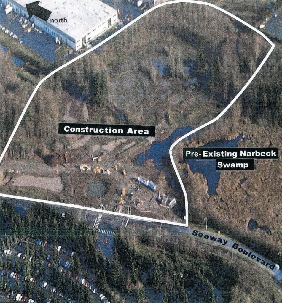 The Narbeck Wetland Sanctuary in 1998.(Paine Field/Snohomish County Airport)                                The Narbeck Wetland Sanctuary in 1998. (Paine Field/Snohomish County Airport)