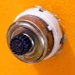 The Mausshardt home is filled with original details, like this vintage light switch. (Kevin Clark / The Herald)