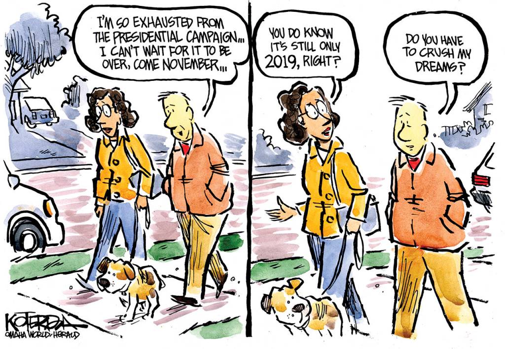 Editorial cartoons for Sunday, Sept. 8