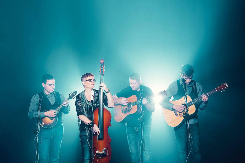 Nu-Blu is a quartet with an Americana roots sound featuring country twang and Appalachian folk music. (Red Squared Entertainment)