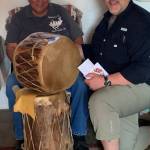 One of the highlights of our time in New Mexico was meeting Autumn Deer, who enchanted us with his drum and song.