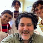 The biggest smile in this picture comes from Venucia who immigrated from Brazil to Red Lodge, MT. She bakes and serves delicious food in a small café, and loves meeting all her customers.