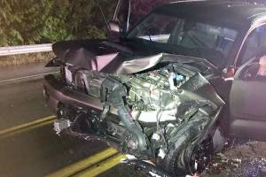 Suspected drunken driver crashes, injuring 3 children