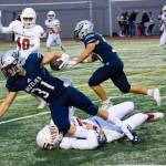 Glacier Peak earned its eighth consecutive victory over crosstown rival Snohomish. (Katie Webber / The Herald)