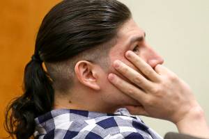 Guilty: Lynnwood man stabbed friend to death in front of mom