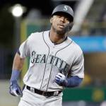 Seattles Kyle Lewis rounds third base after hitting a solo home run off Pittsburghs Dario Agrazal during the fourth inning of the Mariners 4-1 win over the Pirates on Wednesday in Pittsburgh. (AP Photo/Gene J. Puskar)