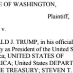 Washington state sues Trump over diverted military funding
