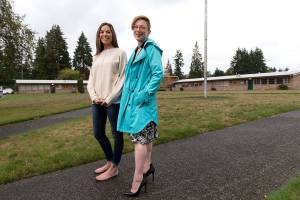 Compass Healths Megan Boyle, left, Director of Childrens Intensive Services, and Frances Wilder, Director of Snohomish County Outpatient Services at the campus on Monday, Sept. 23, 2019 in Everett, Wash. (Andy Bronson / The Herald)