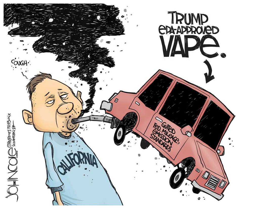 Editorial cartoons for Monday, Sept. 23