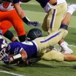 Lake Stevens trounces Monroe 73-28 Friday night at Lake Stevens High School on September 20, 2019. (Kevin Clark / The Herald)