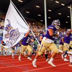Lake Stevens trounces Monroe 73-28 Friday night at Lake Stevens High School on September 20, 2019. (Kevin Clark / The Herald)