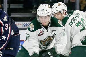 Silvertips’ Bryce Kindopp picks up WHL player of week honor