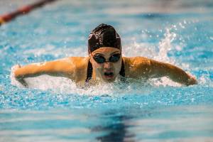 Girls swimming: Stanwood senior plans to ‘go out with a bang’
