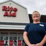 Michelle Mortrud has worked at the Mukilteo Rite Aid for 26 years and has raised thousands of dollars for Childrens Miracle Network. The charity supports Seattle Childrens Hospital, which she credits with saving her life twice as a child. (Olivia Vanni / The Herald)
