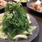 Seaweed salad is tangy with a pleasant snap at Botan Ramen n Bar in Everett. (Ben Watanabe / The Herald)