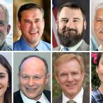 Top (L-R): Richard Emery, Scott Whelpley, Christopher Maddux, Riaz Khan. Bottom (L-R): Elisabeth Crawford, Peter Zieve, Joe Marine, Kristina Melnichenko.